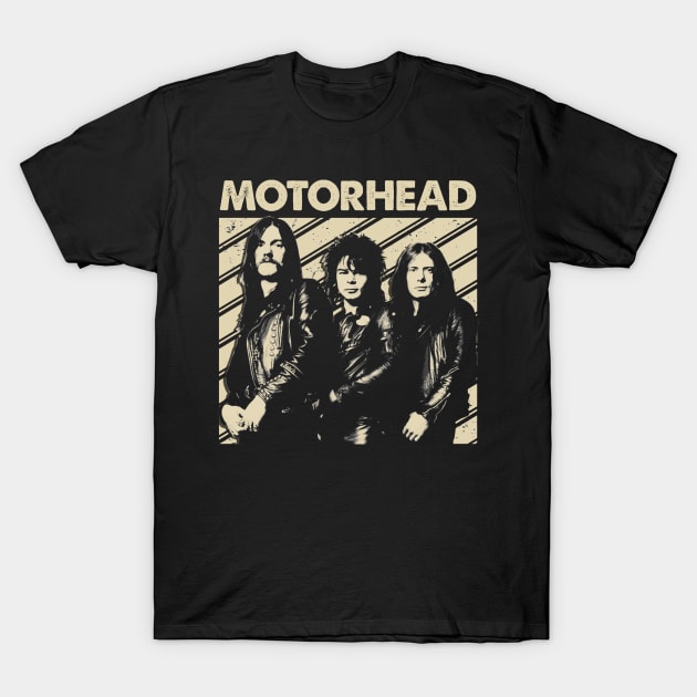 Motorhead Madness Faces Of Metal In High Octane Shots T-Shirt by Silly Picture